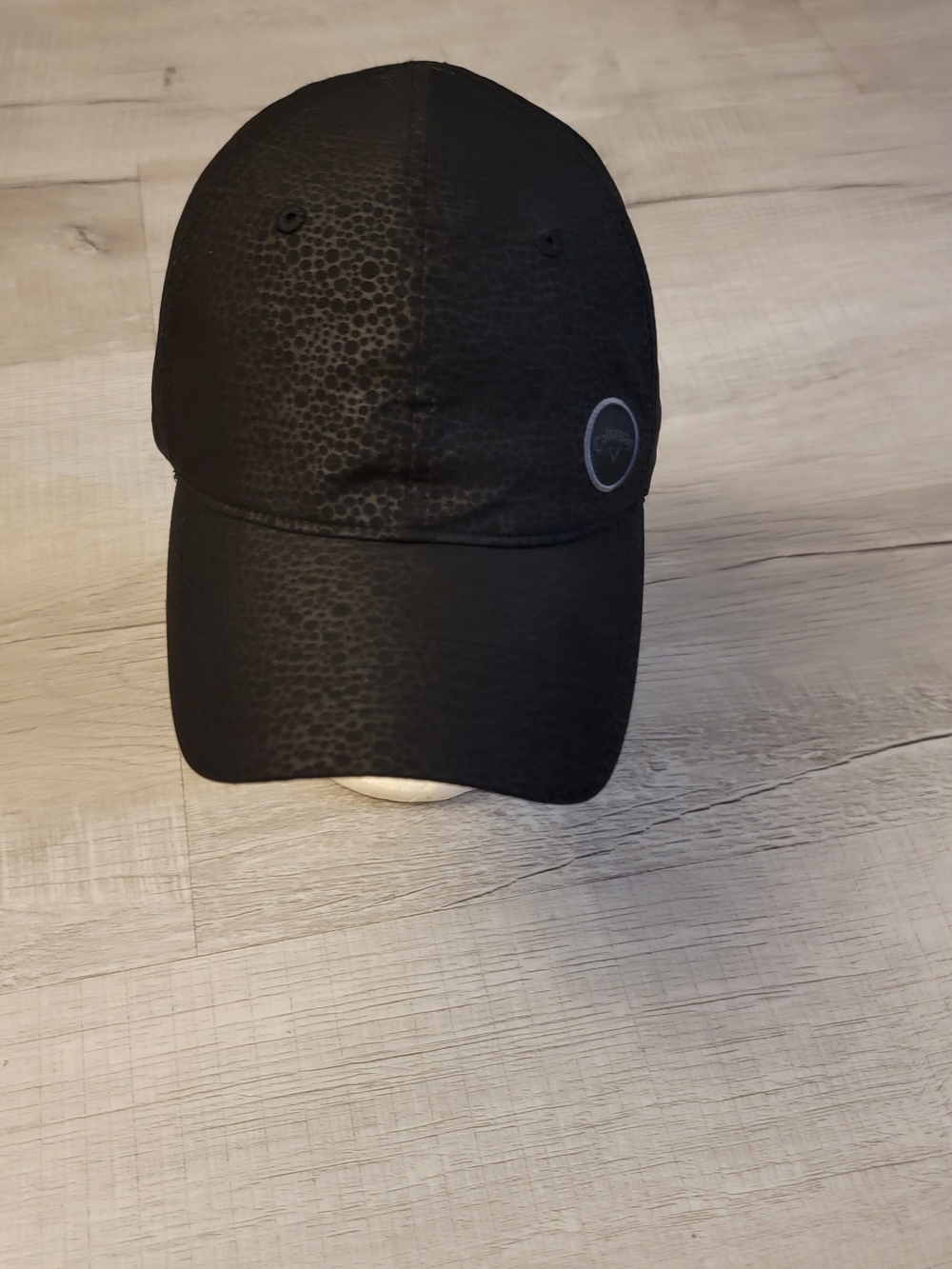 Callaway Black Men's Textured Baseball Cap